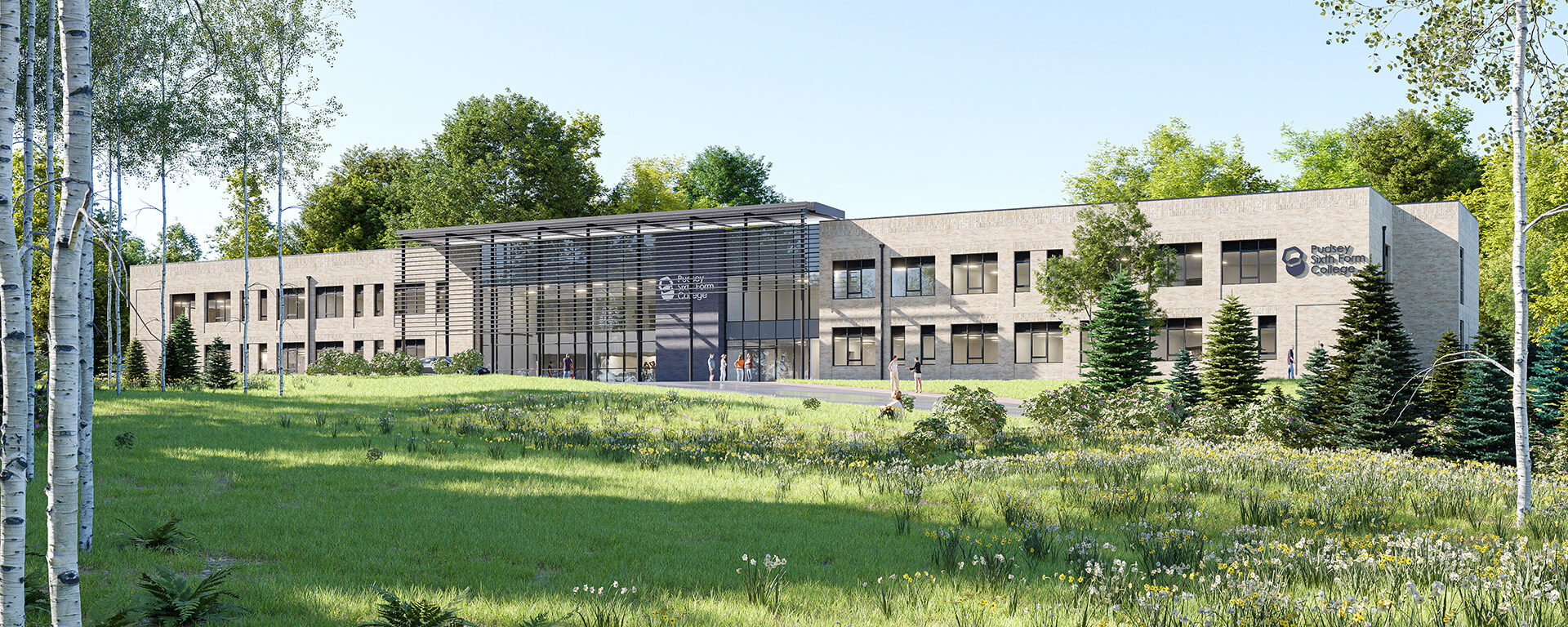 Pudsey Sixth Form College Proposed building image